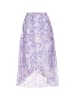DreiMaster Women Skirt in violet pink multicolor