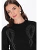 usha BLACK LABEL Women Sweater in black