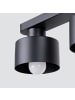 Nice Lamps Deckenleuchte ALASTRO 2 schwarz (L)34cm (B)12cm (H)13cm	