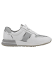 Tamaris Pure Relax Sneaker in WHT/SILV. GLAM