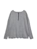Vero Moda Strickpullover in Medium Grey Melange