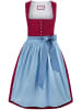 Stockerpoint Langes Dirndl "Julina" in bordeaux