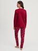 Calida Pyjama in deep red