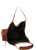 Chiara Ferretti Schultertasche in DARK COGNAC