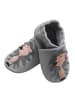 Bemesu Leder-Krabbelschuhe "Lgel" in Grau