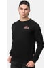 Lonsdale Pullover "Lympstone" in Schwarz