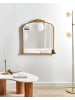 Beliani Wandspiegel LIVRY in Gold - (W) 71 x (H) 71 x (L) 3 cm
