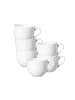 Ritzenhoff & Breker 6er Set Kaffeetassen Skagen in Weiß 220 ml in weiß