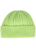 BREITER Strickmütze in grün