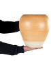 Beliani Dekovase SKIONE in Orange/Beige - (W) 30 x (H) 34 x (L) 30 cm