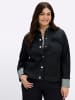 sheego Jeansbluse in dark blue
