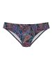Venice Beach Bikini-Hose in schwarz bedruckt