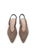 Wittchen Geflochtene Ballerinas Mit Offener Ferse in Multicolored