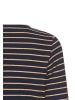 Camel Active Langarmshirt in ink blue stripes