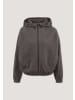 Hessnatur Softfleece Jacke in dunkles mauve