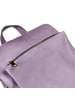 Toscanto Leder Cityrucksack Toscanto Tasche flieder, lila ca. 30cm