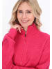 IZIA Cardigan in fuchsia melange