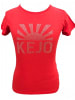 KEJO T-Shirt 225A3MXOS0XMT Rot