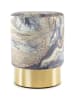 Kayoom Hocker Gipsy in hellblau - gold