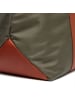 The Chesterfield Brand Otta Shopper Tasche Leder 40 cm Laptopfach steel green