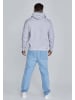 SikSilk Kapuzenpullover Essentials in Grey Marl
