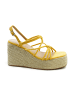 Findlay Plateausandale LEIRIA in golden yellow