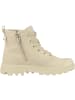 Palladium Schnürboots Pampa Hi Zip Organic in creme