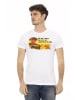 Trussardi Action Weiß Baumwolle Herren T-Shirt