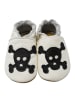 Yihakids Baby Krabbelschuhe aus Leder, weiche Lauflernschuhe mit rutschfester Sohle 