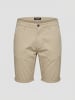 KOROSHI RegelmÃ¤ÃŸige farbe baumwoll-chino in weiß