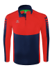 erima Unisex Erwachsene, Erwachsene Six Wings Trainingstop in new navy/rot