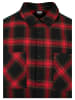 Urban Classics Urban Classics Flanell-Hemden in black/red/green