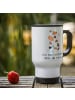 Mr. & Mrs. Panda thermosbecher Kuh mit Spruch in Weiß