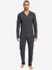 Hanro Pyjama Night & Day in charcoal art