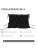 Outsunny Bankauflage,98L x 100B x 8T cm,Schwarz