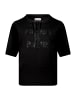 Betty Barclay Sweatshirt mit Stehkragen in Schwarz