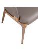 Angel Cerdá Stuhl 4108 in Walnuss/Nerz – (B)57 x (H)76 x (T)58 cm