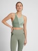 Hummel Bh Ringerrücken Hmlmt Unite Multisport Damen in LAUREL WREATH/LILY-PAD