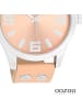 Oozoo Analog-Armbanduhr Oozoo Timepieces orange extra groß (ca. 46mm)