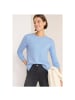 Cecil Pullover in sporty light blue melange