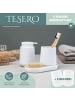 eluno Bad-Accessoires Set TESERO 5tlg. ca. 8,5 x 12 x 9 cm (B/H/T)
