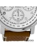 Oozoo Armbanduhr Oozoo Timepieces braun extra groß (ca. 48mm)