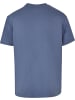 Wu-Wear T-Shirt "Faded Logo Oversize Tee" in Blau