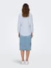 JACQUELINE de YONG Business Basic Hemd Bluse JDYMIO in Hellblau