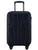 suitline Handgepäckkoffer 55x35x20 cm Carry-On 55cm Hartschale 34 L in Dunkelblau