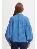 PULZ Jeans Langarmbluse PZSAVINO Shirt  - 50207178 in blau