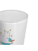 Mr. & Mrs. Panda Schnapsglas Einhorn Sternenhimmel ohne Spruch in Transparent