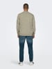 Only&Sons Weicher Pullover Basic Sweatshirt in Beige