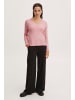 ICHI V-Ausschnitt-Pullover IHKAMARA V LS 20116697 in rosa