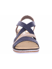 rieker Keilsandalette in blau